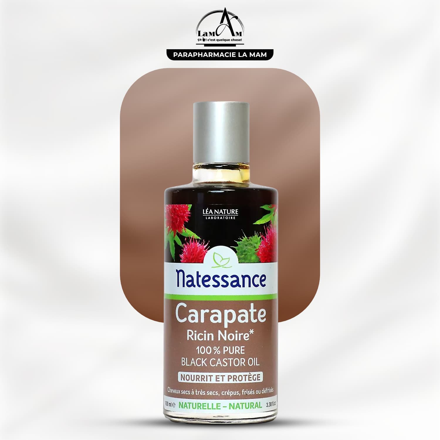 Natessance Huile de Carapate & Ricin Noir